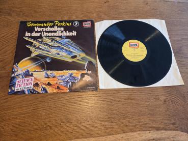 H.G. Francis – Commander Perkins 7 - Verschollen in der Unendlichkeit 1980 Europa – 115 630.6 Deutsche Pressung VG/VG+